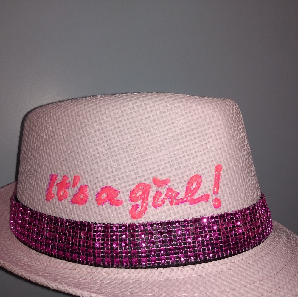 Baby shower hat